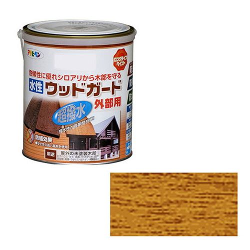 アサヒペン 水性ウッドガード外部用 １．６Ｌーパイン【送料無料】