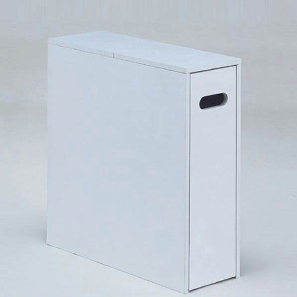 NEW薄型スライドトイレラック おしゃれ 収納棚 トイレ収納 トイレットペーパー ストッカー ケース(代引不可)【送料無料】【smtb-f】