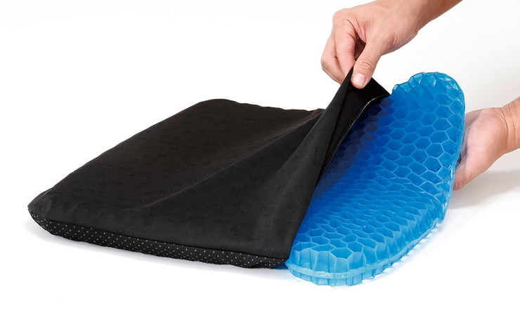 楽天市場 ジェルクッション サポートクッション 腰痛 体圧分散 カバー付き ゲルクッション 座布団 ジェルシート クッション 代引不可 送料無料 リコメン堂インテリア館