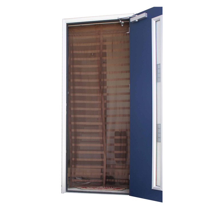 房戸使い処昆虫よけのれん 銅色 幅100 高さ230cm 虫よけ素材 据え置き用ドロー跡供 値段引き不可 送料無料 Nenewsroom Com