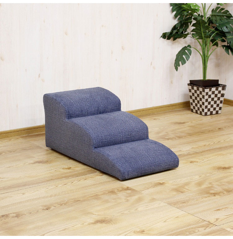 ドッグステップ 犬 階段 3段 ペット 犬用 スロープ 小型犬 大型犬 引っかきキズに強い生地 猫 ペット介護 ソファ ベッド 踏み台 段差 おしゃれ 代引不可 送料無料 Deerfieldtwpportage Com