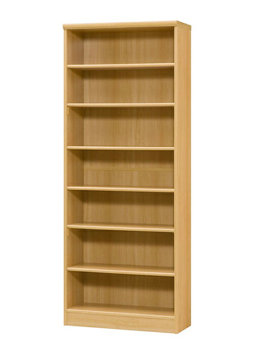 エースラック 日本製 オープンラック 幅70cm 高さ180cm カラーラック 収納 収納家具 本収納 本棚 棚 シェルフ ラック 木製(代引不可)【送料無料】|リコメン堂インテリア館