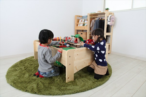 プレイテーブル 幅120cm テーブル TABLE 子供 つくえ プレゼント 日本製 PLAY 代引不可