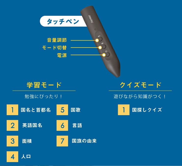 地球儀レイメイ藤井しゃべる国旗付き地球儀トイ25径全回転OYV403音声機能子供用学習自由研究全回転25cm【あす楽対応】【送料無料】