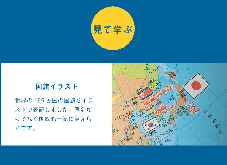 地球儀レイメイ藤井しゃべる国旗付き地球儀トイ25径全回転OYV403音声機能子供用学習自由研究全回転25cm【あす楽対応】【送料無料】