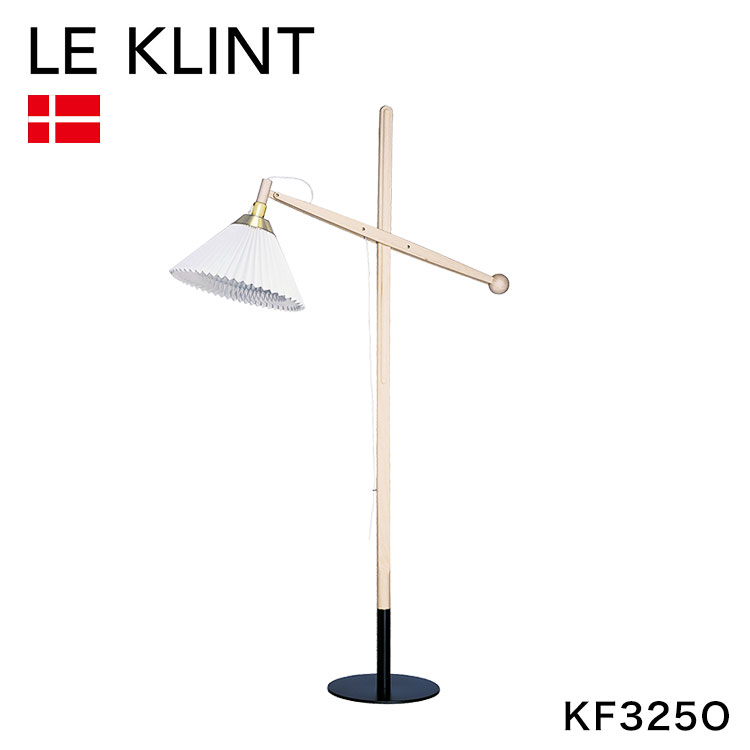 デンマークからお取り寄せ 日本正規品 LE KLINT レ・クリント クラシック フロアランプ モデル325 オーク KF325O レクリント スタンドライト フロアライト 間接照明 北欧 デンマーク製 北欧照明 おしゃれ(代引不可)【送料無料】 352,000円