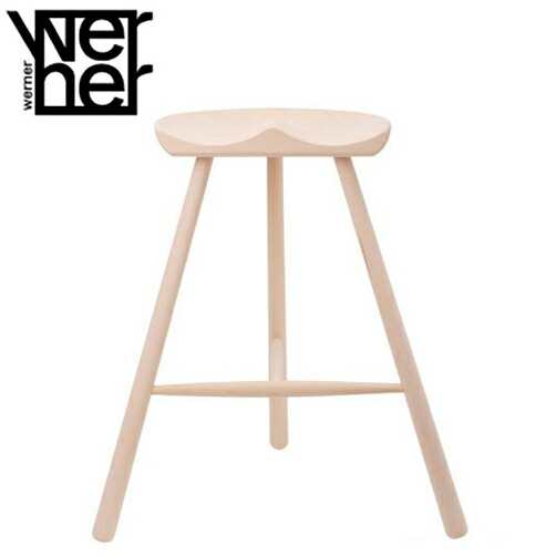 WERNER ワーナー シューメーカーチェア SHOEMAKER CHAIR NO.69 【正規販売店】 シューメーカー 無塗装 スツール 北欧インテリア 木製 家具 チェアー いす チェア 椅子 イス(代引不可)【ポイント10倍】【送料無料】