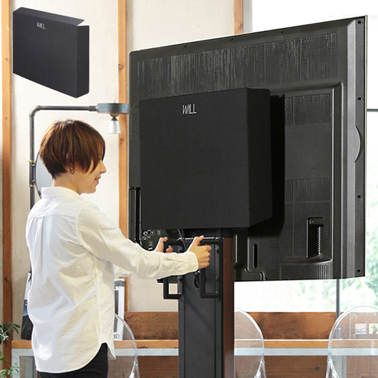 楽天市場】WALLインテリアテレビスタンド V2 CASTER・PRO対応 背面 