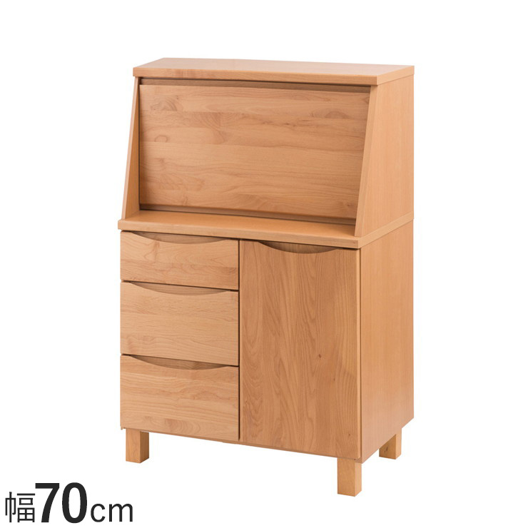 天然木　ライティングデスク　ライティングビューロー　学習机　勉強机　デスク　民藝 nr-ku-0013-009.jpg