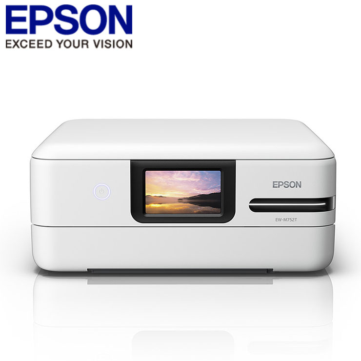 Ew M752t プリンタ Epson カラー スタンダード 代引不可 Epson プリンタ複合機 エコタンク搭載モデル プリンター 送料無料 スタンダード プリンター 送料無料 カラーインクジェット複合機 Ew M752t リコメン堂インテリア館 カラー Epson エコタンク搭載