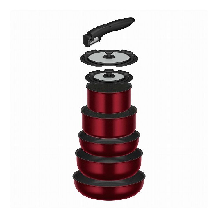 サーモス 取っ手のとれる フライパン 8点セット KSD-8A THERMOS 取っ手が取れる 鍋 フライパンセット(代引不可)【送料無料】