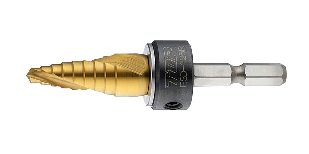 トップ工業 TOP(トップ) 電動ドリル用(インパクト対応) 折板屋根用ルーフドリル ESD-125R【送料無料】