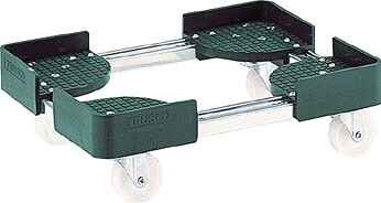 TRUSCO 伸縮式コンテナ台車 内寸300-400X400-500 SUS製【FCD-3040SUS】(運搬台車・コンテナ台車)【送料無料】