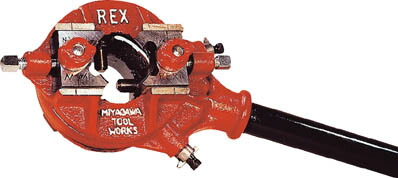 ＲＥＸ ベビーリード型パイプねじ切器 2Ｒ3【2R3】(水道・空調配管用工具・ねじ切り機)(代引不可)【送料無料】｜リコメン堂インテリア館