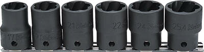 コーケン ナットツイスターセット差込角12．7ｍｍ6ヶ組【RS41276】(レンチ・スパナ・プーラ・ソケット)【送料無料】｜リコメン堂インテリア館 16,709円