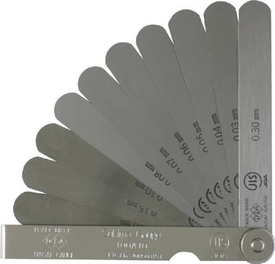 ＤＩＡ ＪＩＳ規格すきまゲージ75Ａ25【75A25】(測定工具・ゲージ)【送料無料】