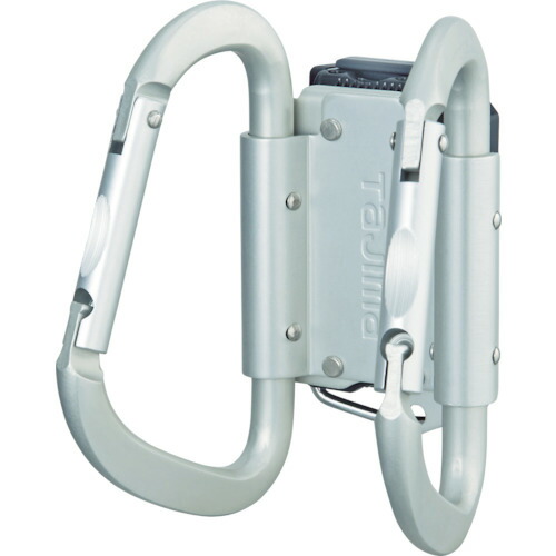 楽天市場】タジマ カラビナ大ダブル セフ対応 着脱式 軽量アルミ製