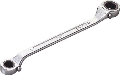 ＴＯＰ ラチェットメガネレンチ 22Ｘ24ｍｍ【RW-2224】(レンチ・スパナ・プーラ・ラチェットレンチ)【送料無料】