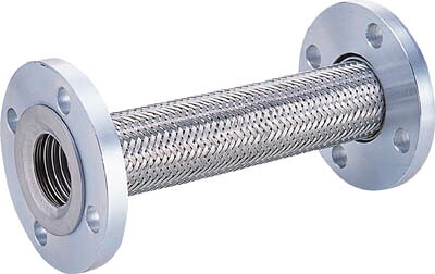 ＮＦＫ カラー式フランジ型フレキ フランジＳＳ400 100Ａ×300Ｌ【NK312-100-300】(管工機材・フレキ管)【送料無料】
