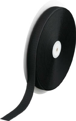 ＴＲＵＳＣＯ マジックテープ 縫製用Ａ側 幅25ｍｍＸ長さ25ｍ 黒【TMAH-2525-BK】(梱包結束用品・結束バンド)【送料無料】