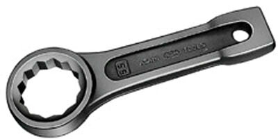 ASH 打撃めがねレンチ100mm【DR0100】(レンチ・スパナ・プーラ・フレアナットレンチ)【送料無料】