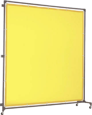 ＴＲＵＳＣＯ 溶接遮光フェンス 2020型接続 黄【YFAS-Y】(溶接用品・溶接遮光フェンス)【送料無料】