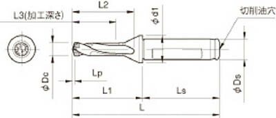 京セラ ドリル用ホルダ 【SF25-DRC240M-3】(旋削・フライス加工工具・ホルダー)(代引不可)【送料無料】 40,008円