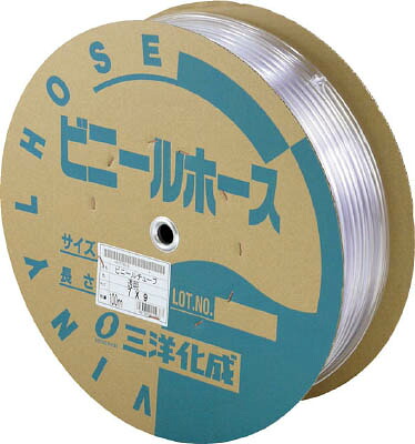 サンヨー 透明ホース18&times;21 50ｍドラム巻【TM-1821D50T】(ホース・散水用品・ホース)【送料無料】｜リコメン堂インテリア館