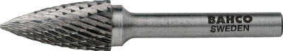 バーコ トンガリ形超硬ロータリーバーダブルカット【BAHG1625M06X】(研削研磨用品・超硬バー)【送料無料】