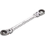 ＫＴＣ ラチェットめがねレンチ（両頭型首振りタイプ） 12Ｘ14ｍｍ【MR1-1214F】(レンチ・スパナ・プーラ・ラチェットレンチ)【送料無料】