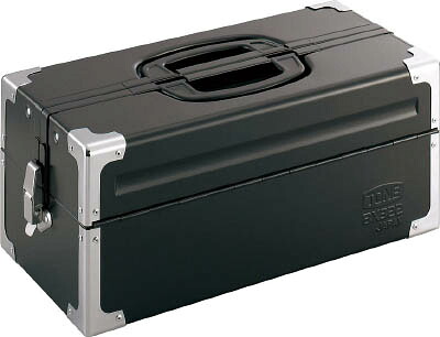 ＴＯＮＥ ツールケース（メタル） Ｖ形2段式 マットブラック【BX322BK】(工具箱・ツールバッグ・スチール製工具箱)【送料無料】