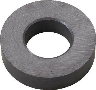 ＴＲＵＳＣＯ フェライト磁石 外径55ｍｍＸ厚み12ｍｍ 10個入り【TF55RA-10P】(マグネット用品・マグネット素材)【送料無料】