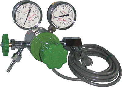 ヒーター付圧力調整器 YR−507V−2【YR-507V-2】(溶接用品・ガス調整器)【送料無料】|リコメン堂インテリア館