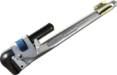 ＨＩＴ ブルーアルミパイプレンチ 白管 被覆管 兼用 450ｍｍ【ALP450J】(水道・空調配管用工具・パイプレンチ)【送料無料】