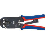 ＫＮＩＰＥＸ プラグ用圧着ペンチ 200ｍｍ【2867855】(電設工具・圧着工具)【送料無料】｜リコメン堂インテリア館