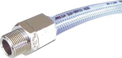 十川 ＭＥＧＡサンブレーホース（専用継手付）【SB-15-20-TH-15-1/2B】(ホース・散水用品・ホース)【送料無料】｜リコメン堂インテリア館