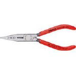 ＫＮＩＰＥＸ 電気技師用ラジオペンチ 160ｍｍ【1301-160】(ペンチ・ニッパ・ラジオペンチ)【送料無料】