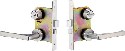 ＭＩＷＡ 木製ドア用レバーハンドル錠【TRWLA50-1】(建築金物・工場用間仕切り・鍵)【送料無料】｜リコメン堂インテリア館