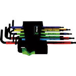 Ｗｅｒａ 967ＳＰＫＬ／10ＳＭＮ マルチカラートルクスキーセット【73599】(ドライバー・六角棒レンチ・ヘックスローブレンチ)【送料無料】 7,978円