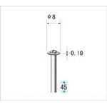 ナカニシ 電着ダイヤモンドディスク【14001】(電動工具・油圧工具・マイクログラインダー)【送料無料】