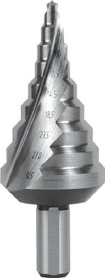 ＲＵＫＯ 2枚刃スパイラルステップドリル 30．5ｍｍ【101-093】(穴あけ工具・ステップドリル)【送料無料】