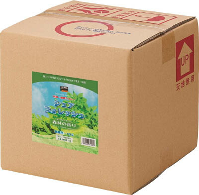 ＴＲＵＳＣＯ 除菌・消臭剤シュアフォレッシュ パックインボックス10Ｌ【TDDE-10】(労働衛生用品・消臭剤)【送料無料】