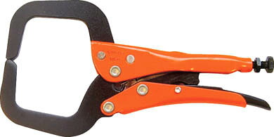 ＧＲＩＰ－ＯＮ Ｃ型グリッププライヤー 460ｍｍ【124-18】(クランプ・バイス・グリッププライヤー)【送料無料】
