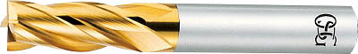ＯＳＧ ハイスエンドミル ＴＩＮ 多刃ショート 25【EX-TIN-EMS-25.0】(旋削・フライス加工工具・ハイススクエアエンドミル)【送料無料】｜リコメン堂インテリア館