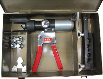 エビ 手動油圧式フレアリングツール【FTH-20】(水道・空調配管用工具・フレアリングツール)【送料無料】｜リコメン堂インテリア館