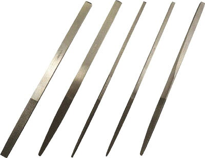 エビ 精密ダイヤヤスリ 5本組 セット【S5-SET】(研削研磨用品・ダイヤモンドヤスリ)【送料無料】|リコメン堂インテリア館