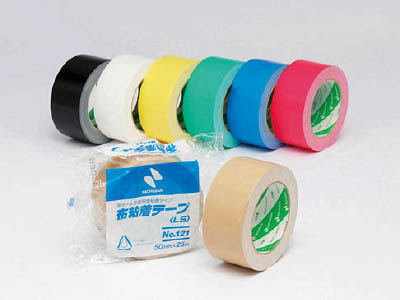 楽天市場】TRUSCO トラスコ カラー布粘着テープ 幅50mm長さ25m 