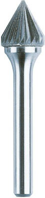 ＮＲＳ 超硬バー 軸径6（ｍｍ）60°Ｄカット【TCBT2960D】(研削研磨用品・超硬バー)【送料無料】