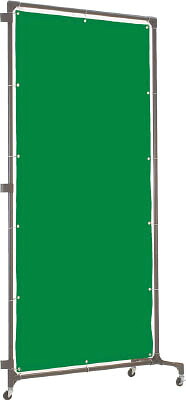 TRUSCO 溶接遮光フェンス 1020型接続 緑【YFBS-GN】(溶接用品・溶接遮光フェンス)【送料無料】|リコメン堂インテリア館