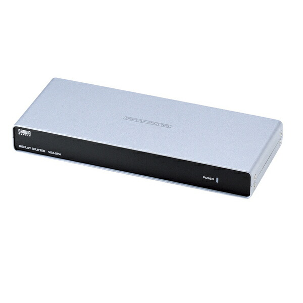 サンワサプライ 高性能ディスプレイ分配器(4分配) VGA-SP4【送料無料】【smtb-f】 (代引不可)